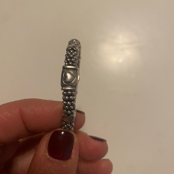 Lagos 6MM Childs Kinder Sterling Silver Bracelet - Picture 2 of 10